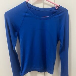 Lululemon Blue Long Sleeve Top